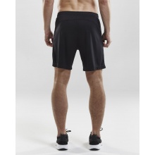 Craft Sporthose (Short) Squad Solid - ohne Innenshort, elastisches Material - schwarz Herren